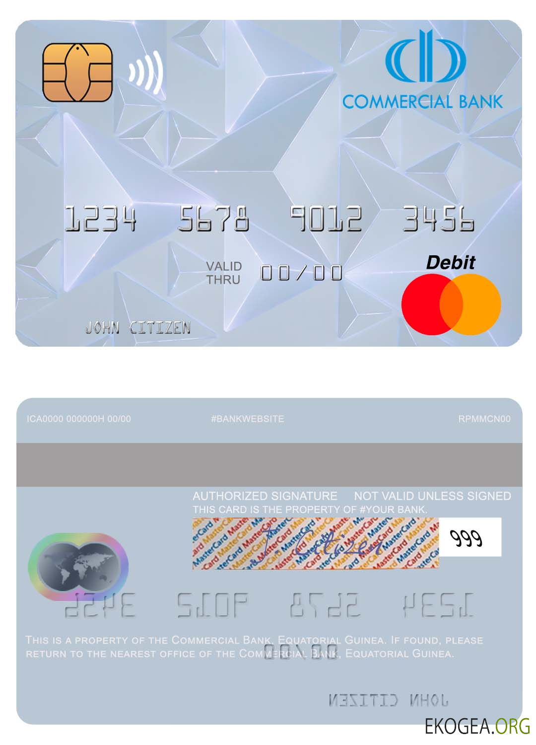 Banque Commerciale de Guinée Equatoriale Mastercard Guinée Equatoriale